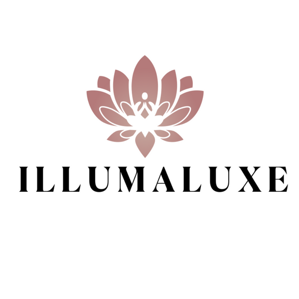 Illumaluxe brand logo - high-end aroma diffusers and essential oils for home wellness